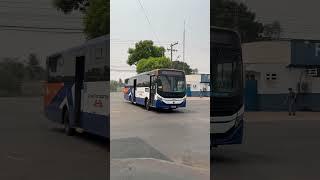 Ônibus no terminal André Maggi em Várzea Grande/MT