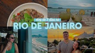 VLOG: fim de semana casual no Rio de Janeiro em casal