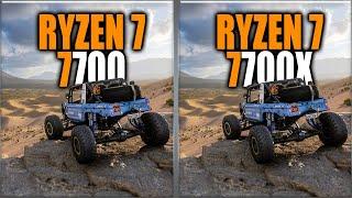 Ryzen 7 7700 vs 7700X: Performance Showdown - Tested 15 Games and Applications