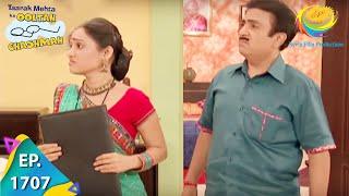 Taarak Mehta Ka Ooltah Chashmah - Episode 1707 - Full Episode