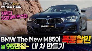 "월 95만 원" BMW The New M850i 시원하게 아반떼 가격 빼준다! 왜 이렇게 하는지, 지린다 530마력️