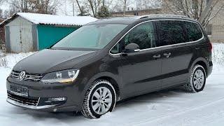 Volkswagen Sharan. Большой семейный минивэн потерявший популярность. Псков.