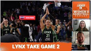 Alanna Smith & Courtney Williams lead Minnesota Lynx to Game 2 win, previewing Game 3 | WNBA Podcast