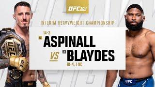 UFC 304: Tom Aspinall vs Curtis Blaydes Highlights