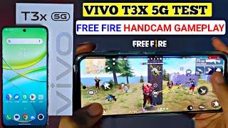 Vivo T3x 5g Free Fire Test | Vivo T3x 5G Free Fire Gameplay | Vivo T3x 5g Gaming Test | Vivo T3x 5g