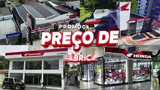 Promoção a preço de fábrica Honda KG Motos