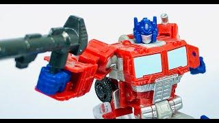 Transformers KINGDOM Core Optimus Prime Chefatron Review