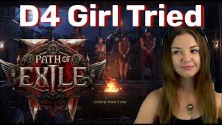 PATH OF EXILE 2 - First Impression from Diablo 4 Girl