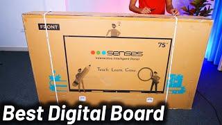 Best Digital Board for Online Teaching Classroom 2023 Price in India | Senses Smart Board