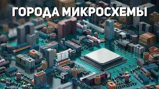 Почему города сверху похожи на микросхемы