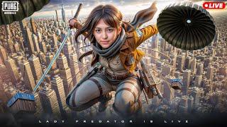 NEW update BGMI/ PUBG 3.8 | Lady Predator