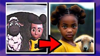 Amanda the Adventurer Characters in Real Life!