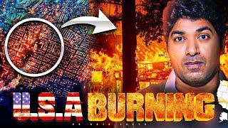 USA Wildfire Los Angles, California Explained | Real Interesting Facts | Telugu | VR Raja Facts