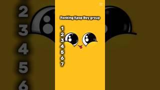 ranking kpop groups boy#bts #straykids #ateez #the boys #txt#seventeen#enhyphen