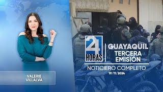 Noticiero de Guayaquil (Tercera Emisión 19/11/2024)