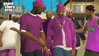 Ballas vs Ballas Los Sepulcros Gang Mission in GTA San Andreas!