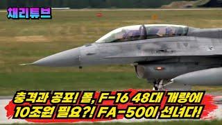 [충격] 폴란드, 48대 운용중인 F-16 전투기 개량에 10조이상 필요! 차리리 FA-50 추가도입이 낫다