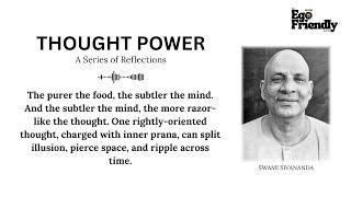 The Healing Power of Thought Starts With What You Eat | Swami Sivananda