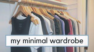 My Minimalist Winter Wardrobe (Closet + Dresser Tour)