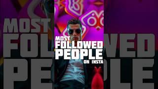 Top 10 most followed people on Instagram #shorts #most #follow #celebrity #instagram#trending #facts