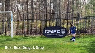 Hamilton Elite FC ball mastery: box, box, drag, L-drag