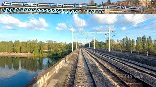  4K  Paris Saint-Lazare - Rouen Rive Droite cab ride, France [09.2022]