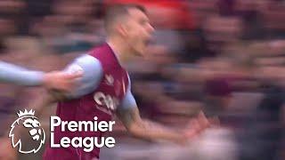 Lucas Digne doubles Aston Villa lead over Manchester United | Premier League | NBC Sports