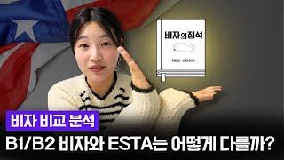 B1/B2 비자와 ESTA 심층 비교!