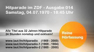 ZDF-Hitparade Ausgabe 014 - 04.07.1970 (Reine Hörfassung)