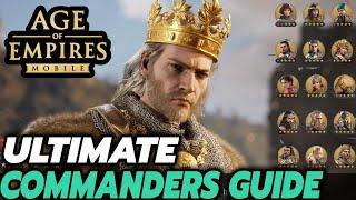 Age of Empires mobile - ultimate hero / Commander guide | Tips & tricks