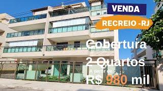 COBERTURA 2 QUARTOS | 116M² |  900 M DA PRAIA DO RECREIO