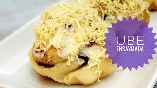 Pillowy Soft Ube Ensaymada | PinoyCookingRecipes