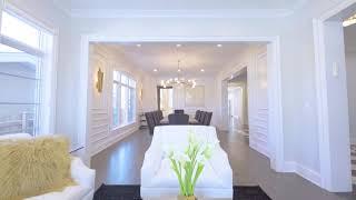 Elegant Entryway, Luxurious Living Room, & Divine Dining Room - Custom Modern Home Design Highlights