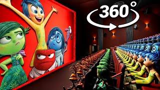 Inside Out 2 360° - CINEMA HALL | 4K VR 360 Video [ All EMOTIONS EDITION ]