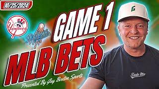 Yankees vs Dodgers Game 1 MLB Picks Today | FREE MLB Best Bets, Predictions, and Player Props!