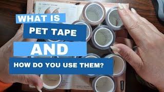 How to use PET tapes | What are they? How do you use them? | Planning Journal Hobonichi Weeks