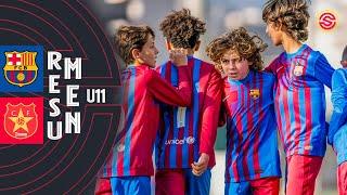 RESUMEN: FC Barcelona vs CF Damm Alevín B U11 2021