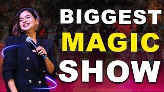 World Famous Magician Suhani Shah Performing Stand-Up Magic FULL House ||