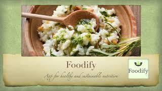 Foodify - app for a healthy and sustainable nutrition