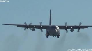 Sobrevuelos por el Día de la Independencia argentina. Lockheed C-130 / KC-130 Hércules. (2024)