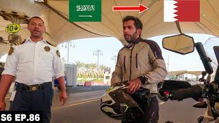 Crossing into Bahrain S06 EP.86 | King Fahd Causeway | MIDDLE EAST MOTORCYCLE TOUR