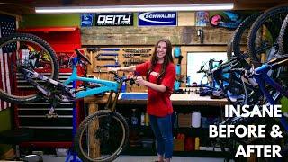 Transforming A Dirty Shed into a Professional Bike Workshop