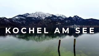 Walking Tour Germany | Kochel Am See, Bavarian Alps | 4K