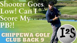 I Go Under Par! Back 9 of Chippewa Golf Club | Can I Score My Personal Best?! Every Shot | Golf Vlog