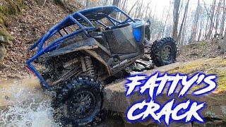 Hawk Pride Fatty's Crack, Boat Ramp, & Broke Foot! | Turbo S RZR's & Can Am X3 XRS on Sticky 32s