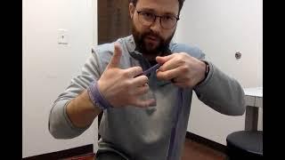Long Axis Wrist Distraction Mobilization with Band