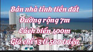 T886: Bán nhà tính tiền đất với chiều ngang 7,5m tại phường xương Huân cách biển chỉ 400m