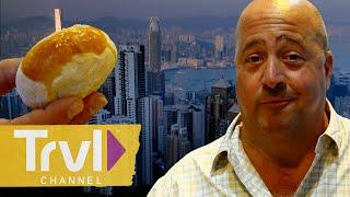 The BEST Street Food in Hong Kong | Bizarre Foods with Andrew Zimmern | Travel Channel