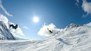 Skiing with the local Freeride-Team! POV