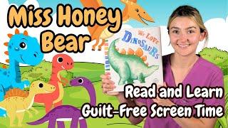 Speech Therapist Reads "We Love Dinosaurs" | Early Language Skills | Read Aloud